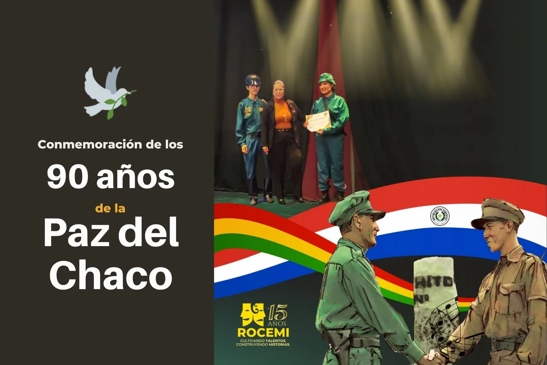 ROCEMI conmemora 90 años de la Paz del Chaco